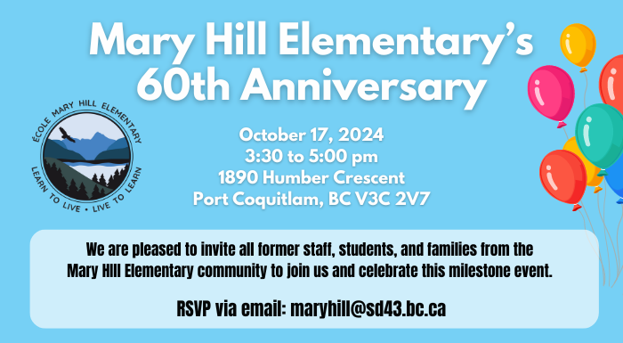 Mary Hill Elementary Celebrates 60 Years