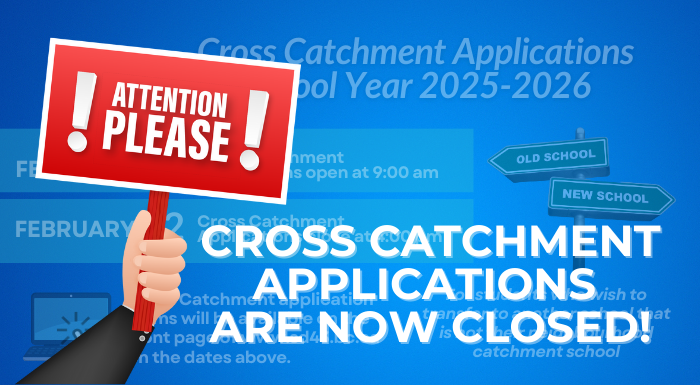 Cross Catchment Applications are now closed! 