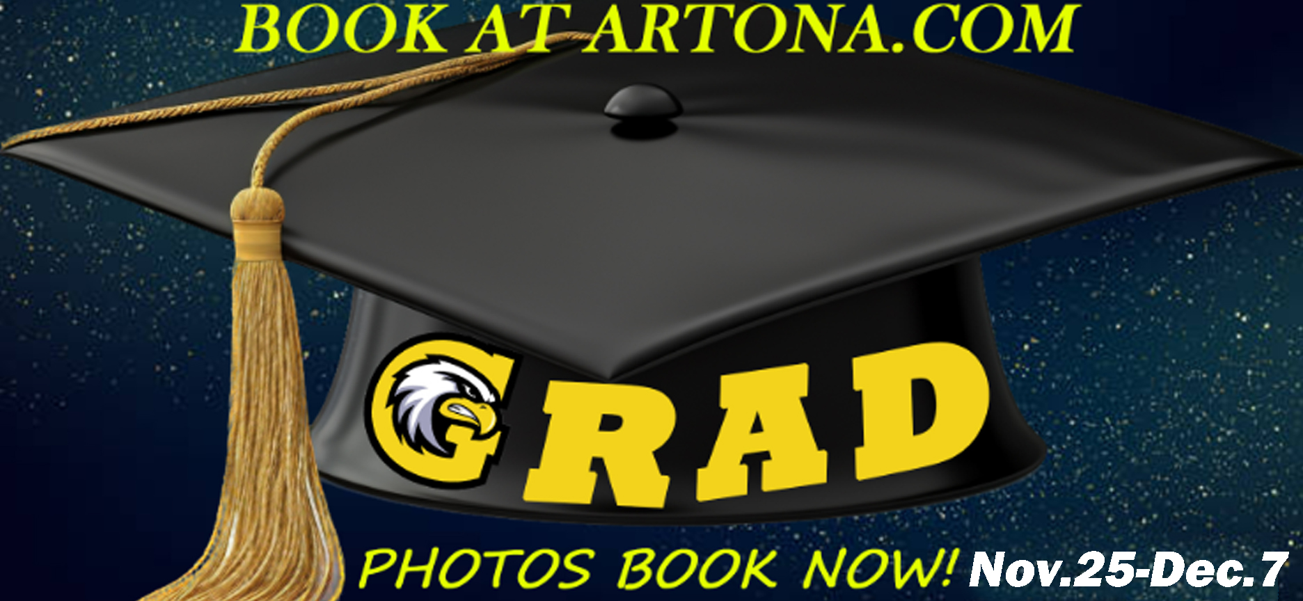 Book your Grad photos now!